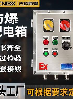 IIBT4T6防爆配电箱 隔爆型不锈钢成套接线防爆照明动力控制配电箱