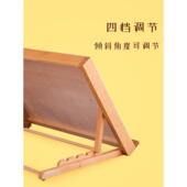 桌面台式 画架美术生用素描水粉水彩折叠A3画板架写字读书护颈斜板