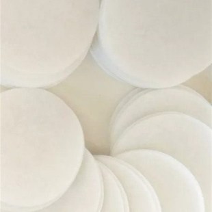 直径2.9 12.1cm饮水机过滤棉垫通用家用净化净水桶超滤膜白色50片