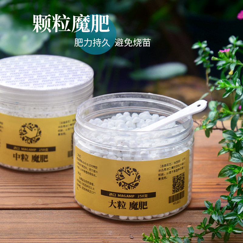 长效高磷催花促根大中颗粒缓释肥兰花月季铁线莲魔肥进口分装花肥