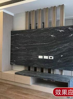维天纳黑然花岗26398大理洗手台楼梯踏步外岩墙干挂室内背景墙台