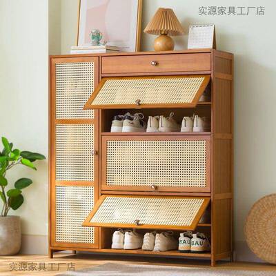 鞋柜鞋架子器尘收纳柜子家用室内易简门口进门PEB收纳防神大容量