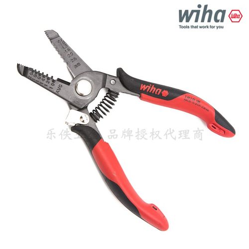 德国Wiha威汉进口多功能剥线钳剥皮钳开线钳33472电子剥线钳33471
