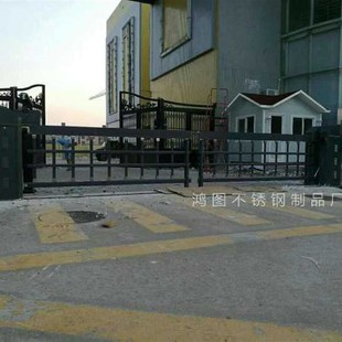 电动遥控空降门智能车场学校电动起降机遥控升降阻拦杆