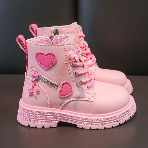 Girls Boots Kids Fashion Rubber Boots Cool Girl Autumn and W