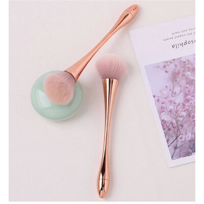 1pc Big Size Soft Fluffy Glitter Powder Professional Brush