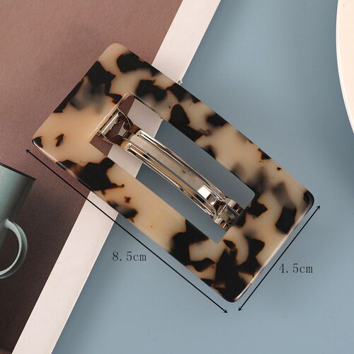 Fashion Acetate Geometric Hair Clips for Women Girl Headband