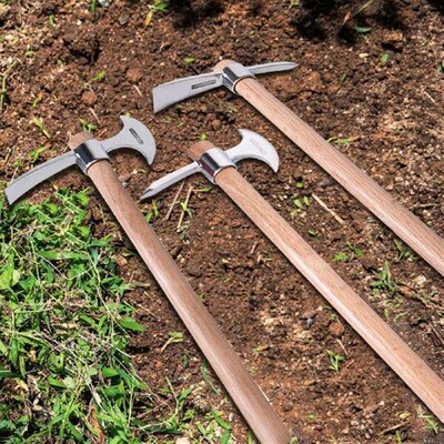 Stainless Steel Pickaxe Gardening Mattock for Planting