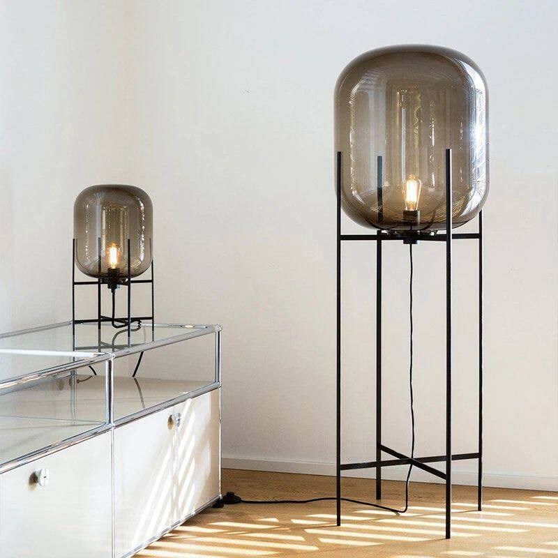 Villa Bubble Oda Pulpo Glass Ball Floor Lamp Postmodern Scan - 实物图