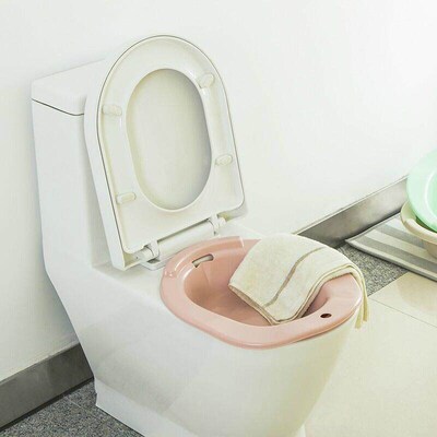 Sanitary Toilet Wash Tub Pregnant Womens Moon Sitting Wash