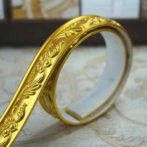 欧式pvc软线条装饰边框封边镜框包边收pu实木装修石膏线条背景墙