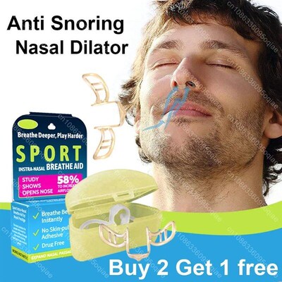Snore Stopper Nasal Dilator for Snore Reduction Increases Ai