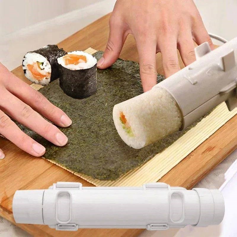 Quick Sushi Maker Japanese Roller Rice Mold Bazooka Vegetabl