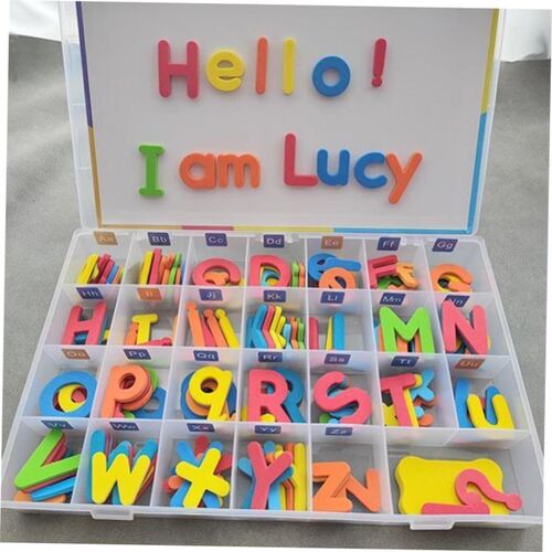 Magnetic Letters 10/26 Pcs Uppercase Lowercase Foam Alphabet
