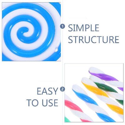 10 Pcs Simulated Lollipop Pendant Lollipops Charms Cute