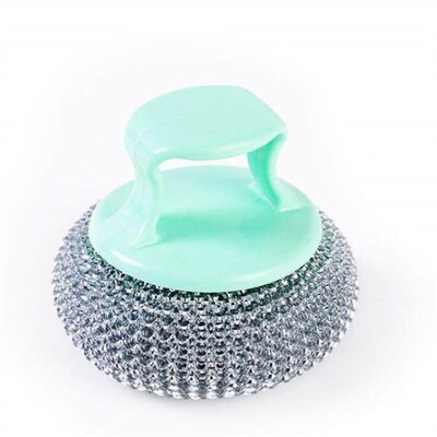 Stainless Steel Wire Ball with Handle, Large Size Iron Wire