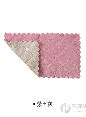 Water Absorbent Dishcloth Thickened Wipe Tablecloth Towel Ki