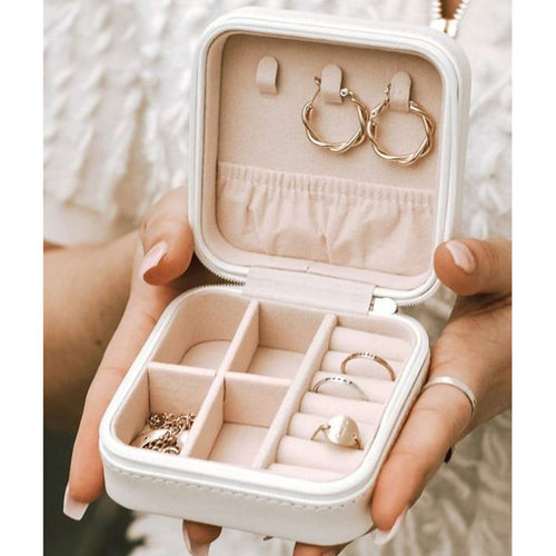 Mystery Ring Box for Wedding Ceremony Simple letter print Wo