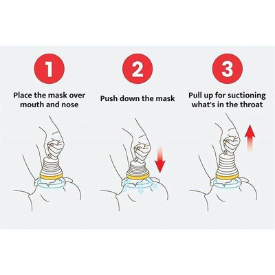 4PCS/Set First Aid Kit Choking Device Adults & Child
