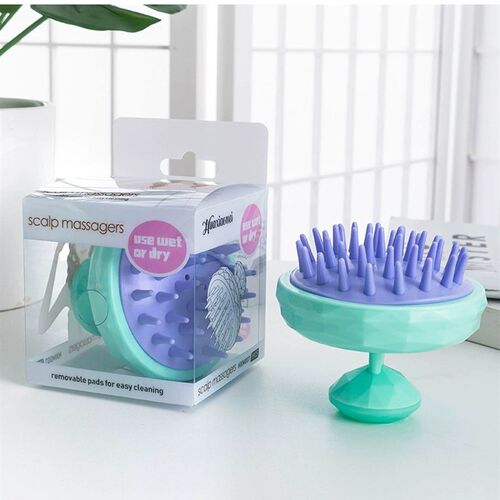 Adult head Massage Shampoo brush Silicone shampoo brush