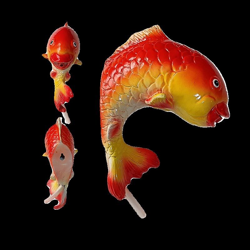 鱼池水池鱼缸古法养鱼水循环造景挂墙壁出水口年年有鱼流水鱼摆件,家居饰品,流水摆件,淘宝优惠券,粉丝福利购,淘宝优惠卷