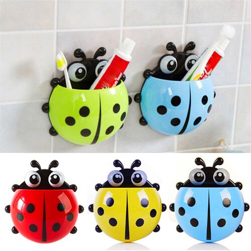 Lovely Animal Insect Toothbrush Holder Bathroom Cartoon Too