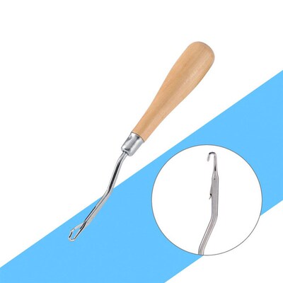 Latch Hook Rug Kits DIY Latch Crochet Hook Wooden Handle Nee