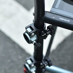 光年骑士钓椅伞架钓椅配件钓鱼伞免拆卸折叠伞架骑式垂直腿伞架