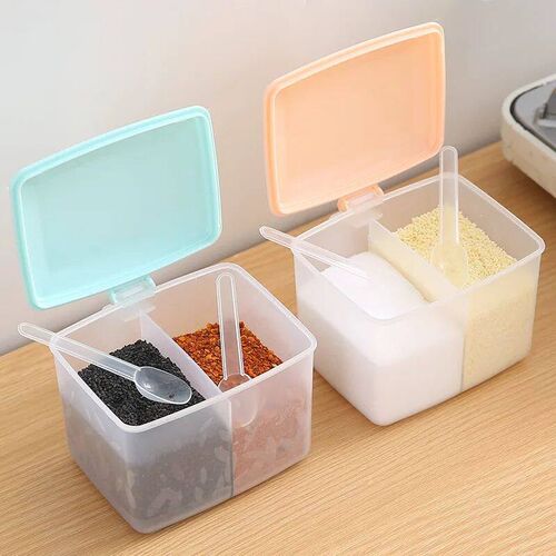 1PC Kitchen Seasoning Box Seasoning Jar Plastic Salt Shaker