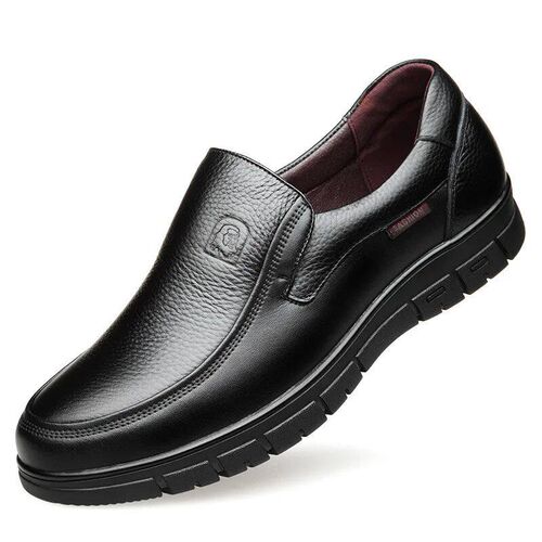 Summer New Men Leather Shoe oft oled Caual Flat Shoe Outdoor