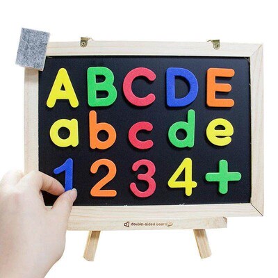 24-76pcs Magnetic Alphabet Letters EVA Foam Refrigerator Sti