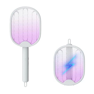 4 In 1 Electric Mosquito Killer FoldaIble Fly Swatter Trap U