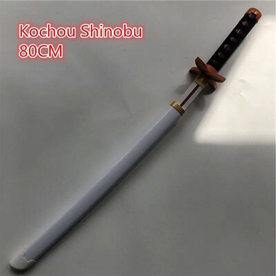 Kimetsu no Yaiba Sword Weapon  Kochou Kanae Cosplay Sword :