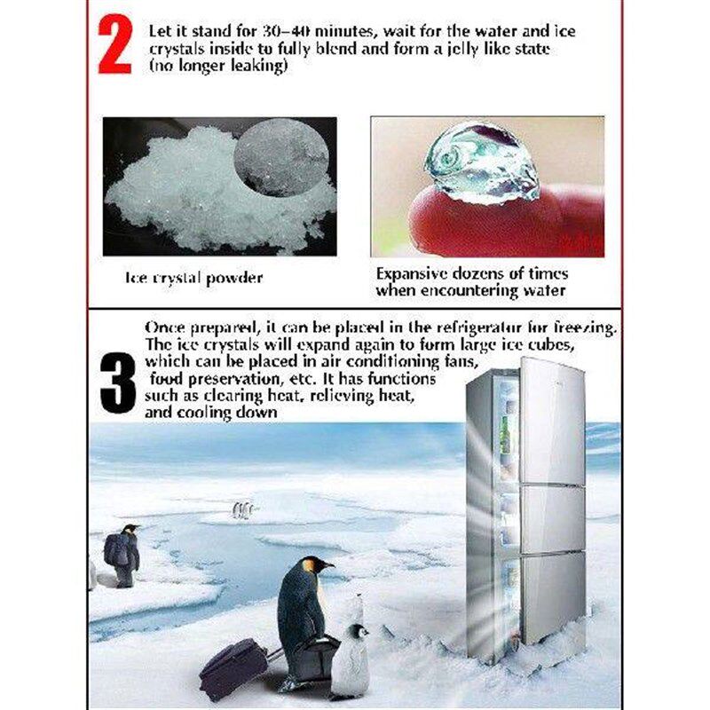 Refrigerator Retain Freshness Ice Freezer Box Good Sealing - 实物图