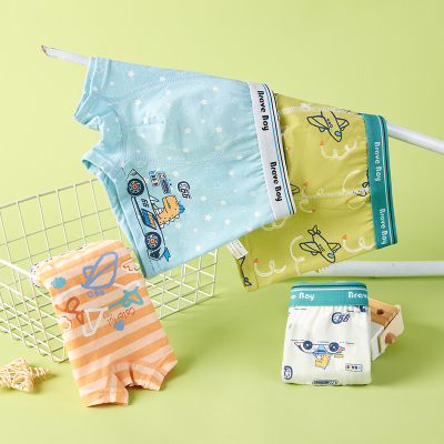 2/4PCS/LOT Children Boys Cotton Underwear Bacteriostatic Chi