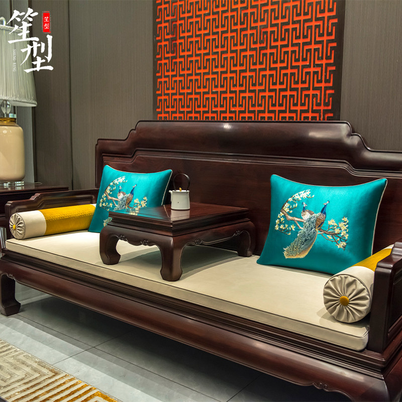 古典红木沙发坐垫中式罗汉床座垫套罩沙发巾实木家具四季通用定制,居家布艺,沙发垫,淘宝优惠券,粉丝福利购,淘宝优惠卷