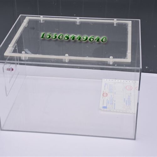 透明有机玻璃抽真空实验箱容器具罩子/医院学校实验室密封箱定制
