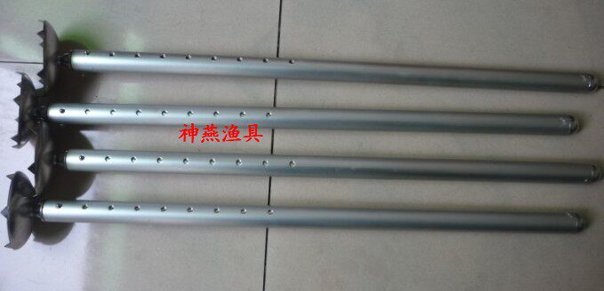 神燕大钓台腿支撑腿26mm伸缩腿自制钓台升降脚连球华美渔具配件
