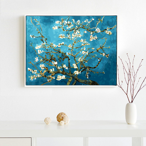 数字油画diy手工填色油彩画客厅风景挂画孕妇打发时间减压装饰画,家居饰品,DIY/数字油画,淘宝优惠券,粉丝福利购,淘宝优惠卷