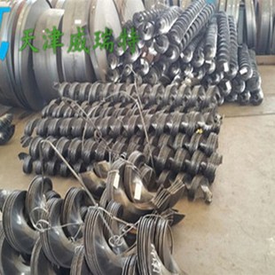 订做加工螺旋绞龙输送机配件绞龙叶片连续冷轧碳钢提升上料蛟龙