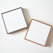 免装 丙烯 裱油画框 边框 定制做 画布带油画框亚麻成品 超窄边L型