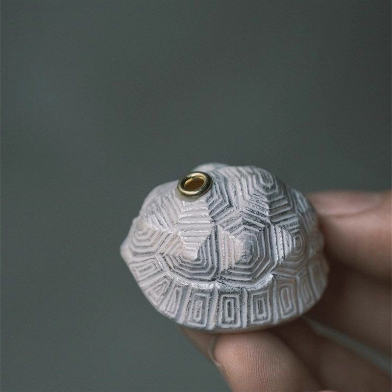 不亦室 富甲天下银釉香插 陶瓷龟甲 茶道具香道具 文人空间器具,家居饰品,香托/香盘/香座/香插,淘宝优惠券,粉丝福利购,淘宝优惠卷