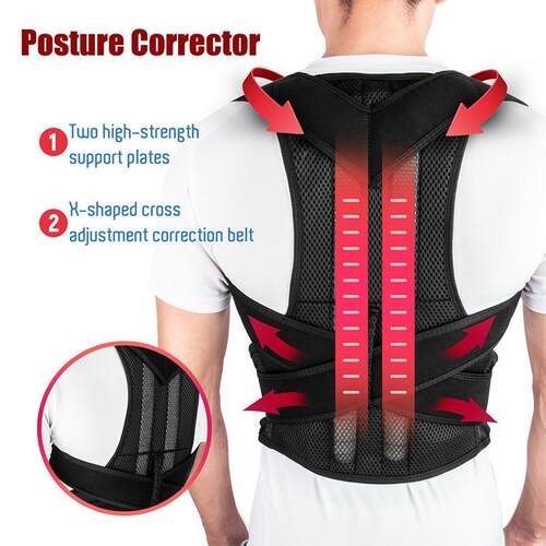 Posture Corrector Back Support Shoulder Back Brace Posture C