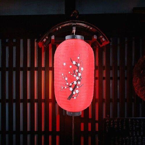 2Pcs 25cm Plum Blossom Pattern Lantern Lamp Chinese