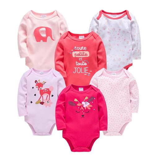 2023 Baby Bodysuit Long Sleeve Spring Autumn Girls Boys Clot