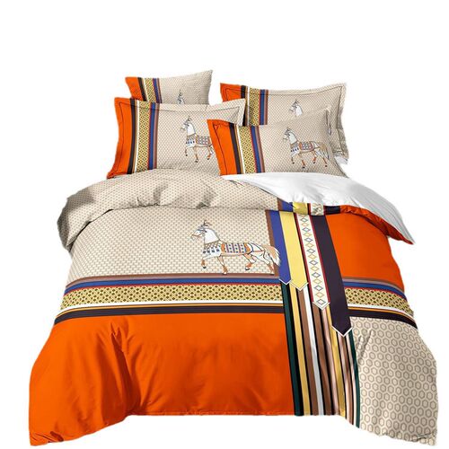 3d Digital Printing Luxury Light Luxury Bedding Three-piece