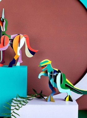 荷兰STUDIO ROOF创意摆件礼品环保3D拼图家居装饰客厅卧室摆台