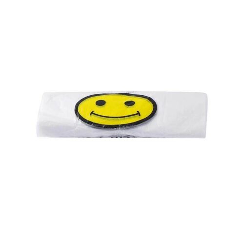 Creative Smile Design Thickened Transparent Plastic Bags for