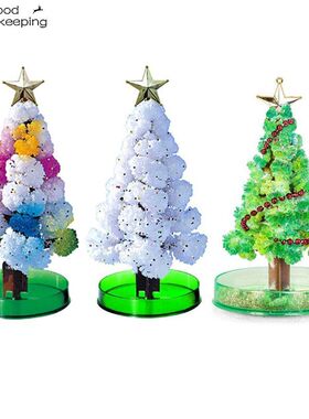3 Types 14cm Magic Growing Christmas Tree DIY Fun Xmas Gift