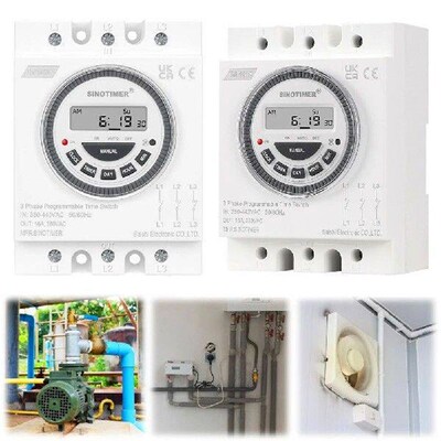 TM619-380V Multipurpose Digital Programmable Time Switch